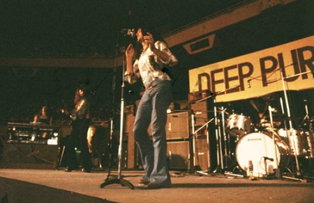Deep Purple on stage Japan 1972